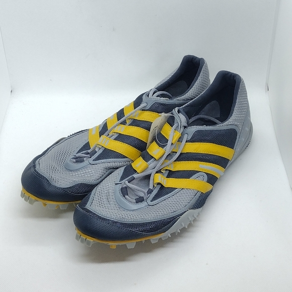 adidas Other - NWT Adidas Track & Field Shoes Men's 14 Gray Running Racing Sports Athletic
